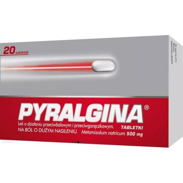Pyralgina 500 mg x 20 tablets