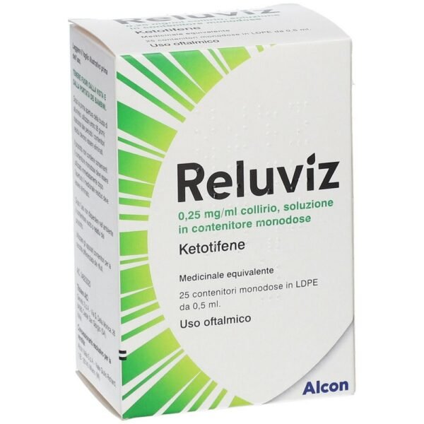 Reluviz Single-dose Eye Drops, 25 fl