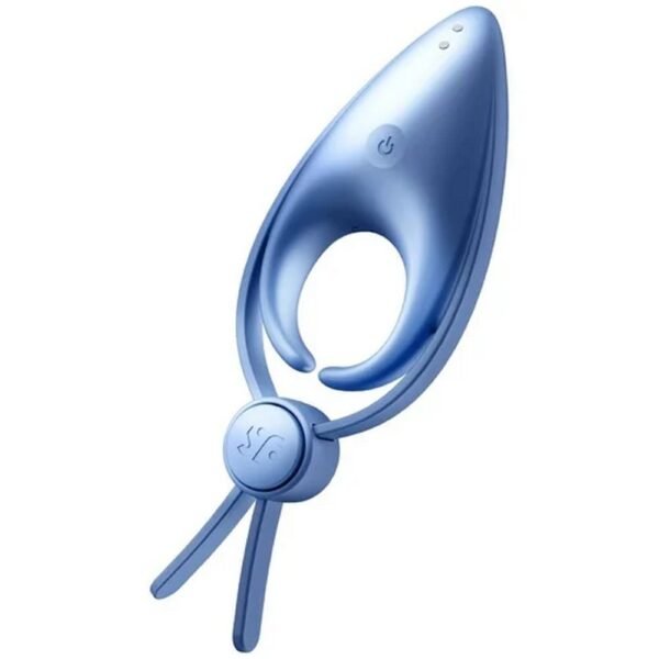 Satisfyer Satisfyer, cock ring, sniper, size adjustable, with power motor, made of silicone, color: blue, Satisfyer Satisfyer, Penisring, Sniper, größenverstellbar, mit Power-Motor, aus Silikon, Farbe:blau