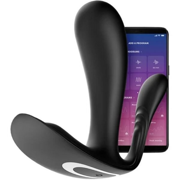 Satisfyer Top Secret+ Connect App, 11 cm, black, Satisfyer Top Secret+ Connect App, 11 cm, schwarz