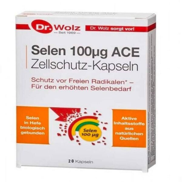Selenium ACE 100 mg, 20, Селен АCE 100мг
