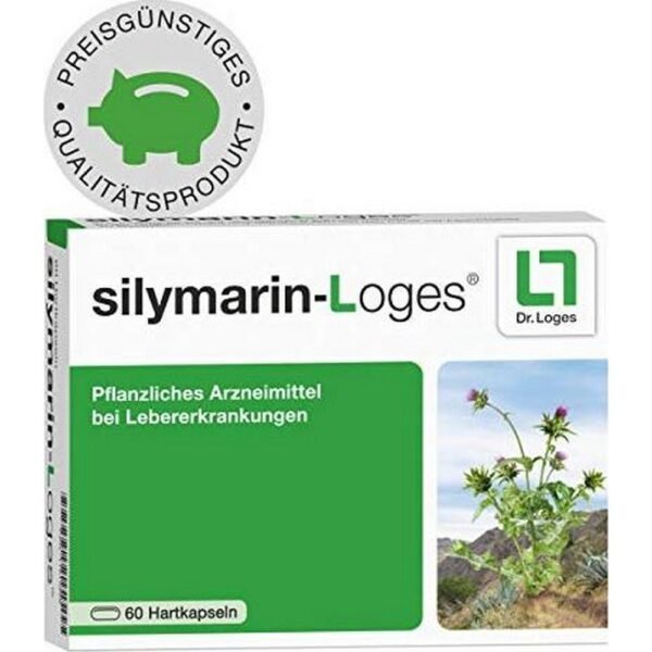 silymarin-Loges hard capsules, 60 pieces