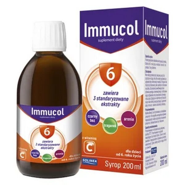 SOLINEA IMMUCOL 6+ syrop 200ml