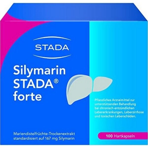 Stada Silymarin Stada forte hard capsules, 100 pieces