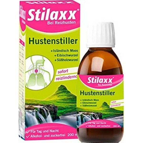 Stilaxx Hustenstiller Sirup, 200ml,Stilaxx cough suppressant syrup