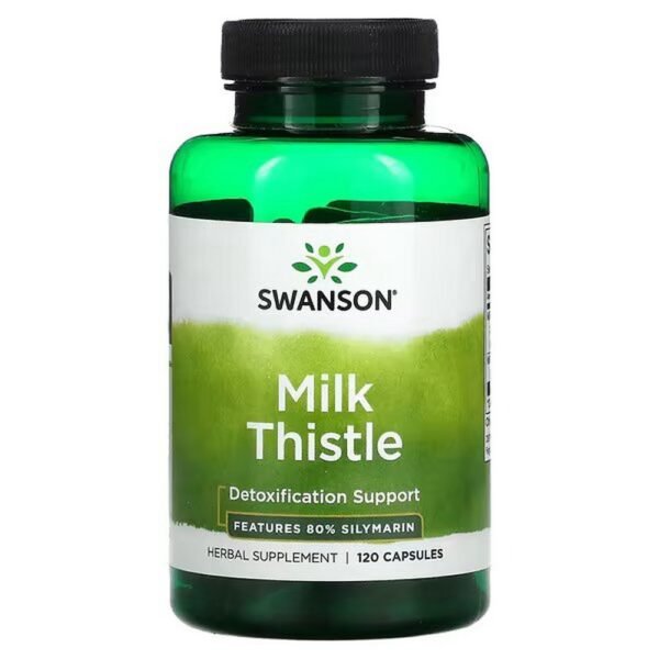 Swanson, Milk Thistle, 120 Capsules,Swanson, Mariendistel, 120 Kapseln