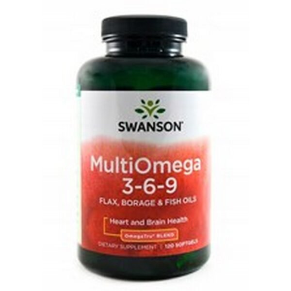 Swanson Multiomega 3-6-9 120 caps