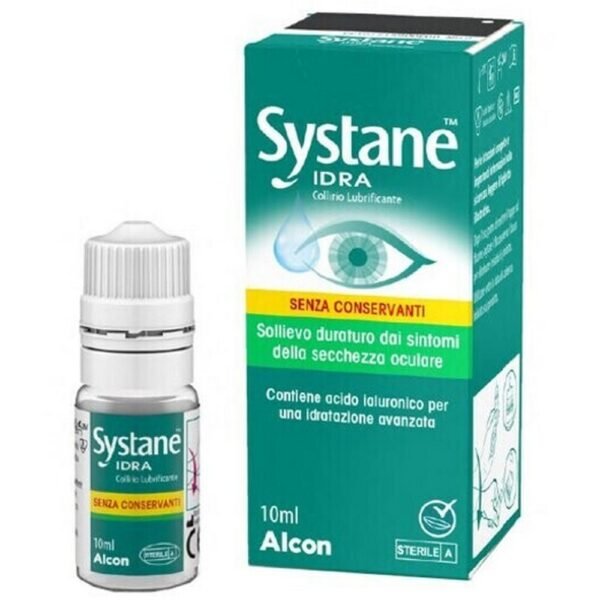 Systane Idra Lubricant Eye Drops, 10ml