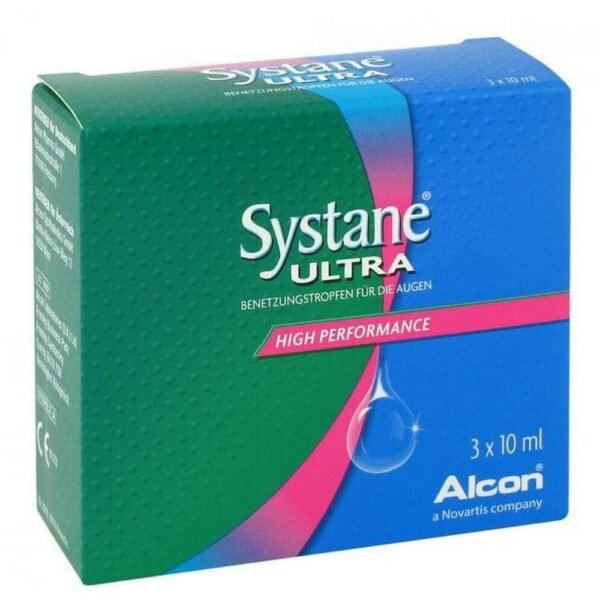 SYSTANE ULTRA moisturizing drops for the eyes, 3x10 ml