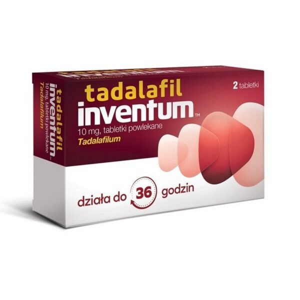 AFLOFARM Farmacja Polska Sp. z o. o.,Tadalafil Inventum 10 mg 2 tablets,Tadalafil Inventum 10 mg 2 tabletki