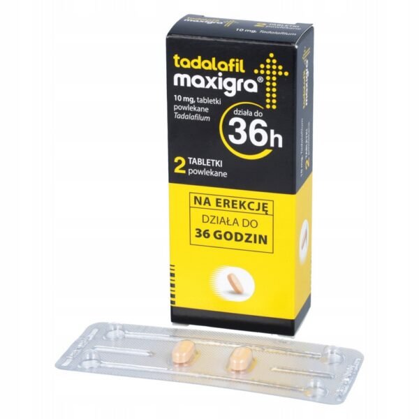 Polpharma Group B.V.,Tadalafil Maxigra 10mg 2 tablets,Tadalafil Maxigra 10mg 2 tabl.