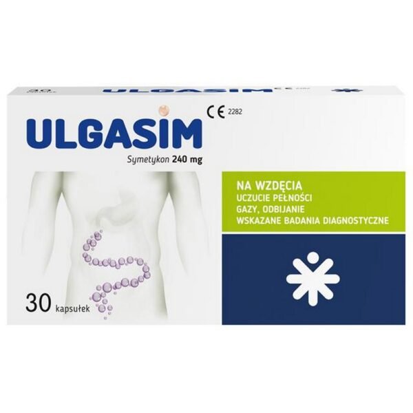 Adamed Sp. z o.o.,Ulgasim dietary supplement 30 capsules,Suplement diety Ulgasim 30 kapsułek