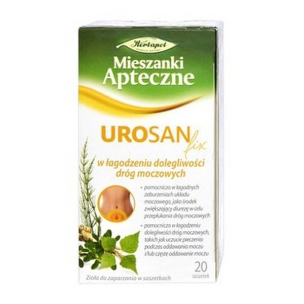Urosan Fix, herbs for infusion, 2 g, 20 sachets