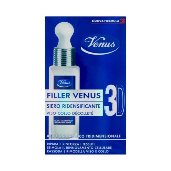 VENUS - 3D Filler Serum 3D Redensifier Face, Neck And Décolleté 30 Ml, VENUS
