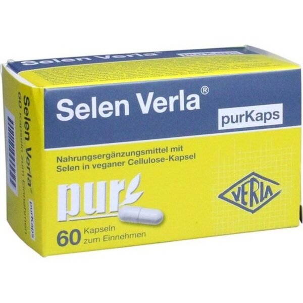 VERLA Selenium Verla purKaps 60 pcs.,VERLA Selen Verla purKaps 60 Stk.
