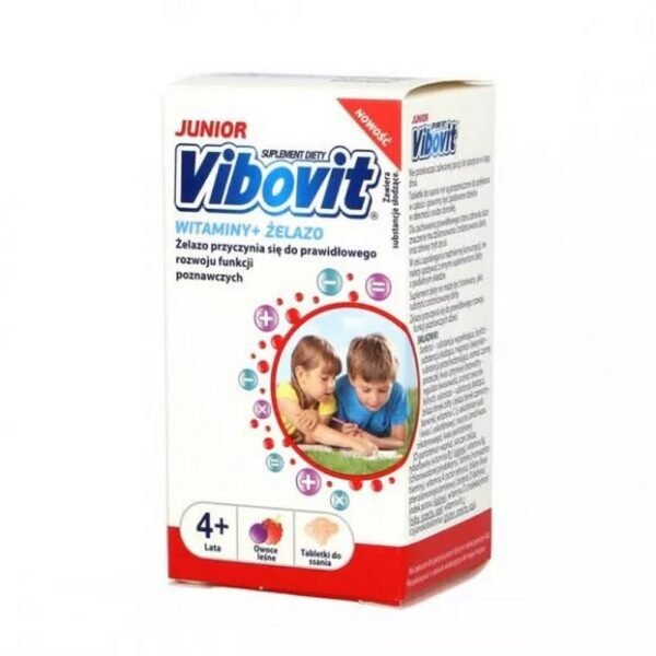 Vibovit Junior vitamins and iron 30 tablets