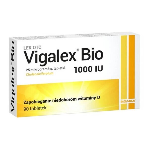 Biofarm Sp. z o.o.,Vigalex Bio 1000 IU 90 tablets,Vigalex Bio 1000 IU 90 tabl.