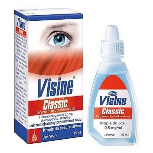 Visine Classic, 0.5 mg / ml, eye drops, 15 ml