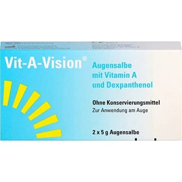 Vit-A-Vision eye ointment, 10g (2x 5g),Vit-A-Vision Augensalbe, 10g (2x 5g)