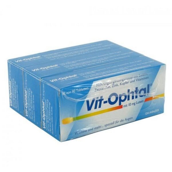 VIT OPHTAL with 10 mg lutein tablets, 90 pcs