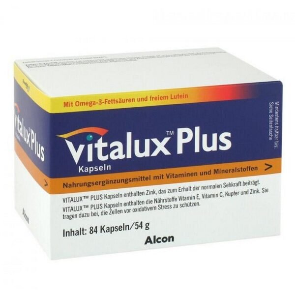 VITALUX Plus Lutein and Omega-3 capsules, 84 pcs