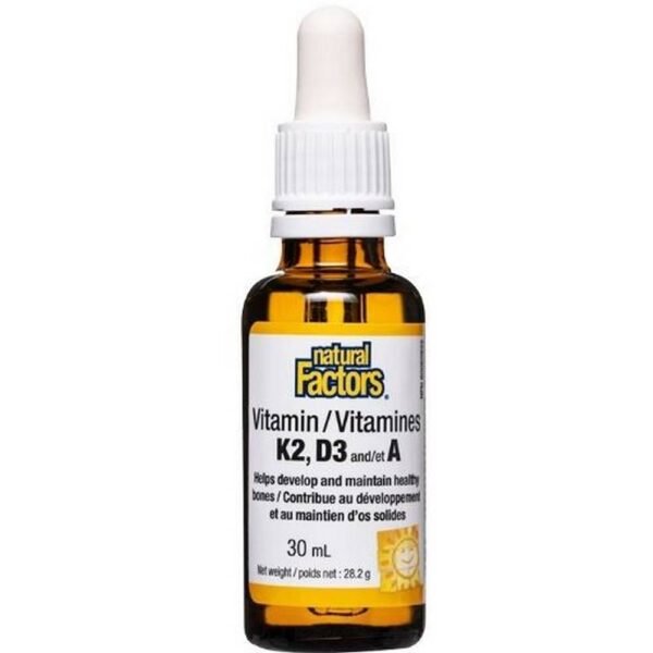 Vitamin K2+A+D3, 30ml, Витамин К2+А+D3