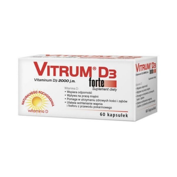 Vitrum D3 Forte 2000 JM 60 caps