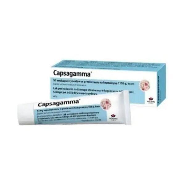 Worwag Pharma Capsagamma 0.053g/100g, cream, 40g