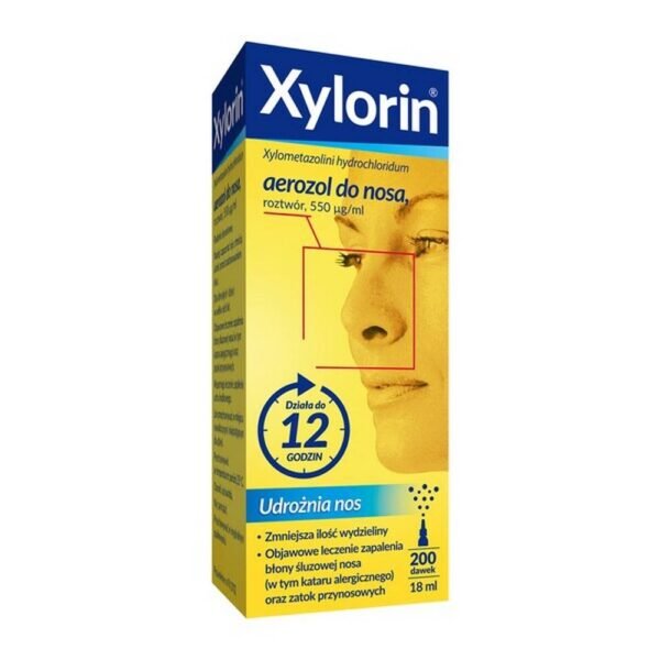 Xylorin, 0.55 mg / ml, nasal spray, 18 ml