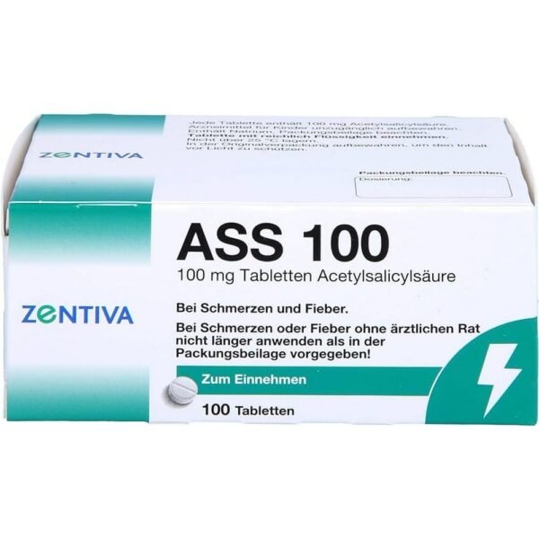Zentiva ASS 100 tablets, 100 pieces