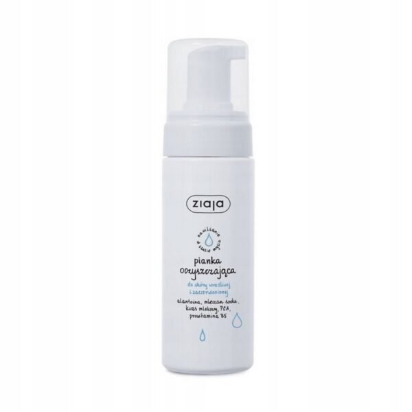 Ziaja,Ziaja Cleansing foam for sensitive skin,Ziaja Pianka oczyszczająca do skóry wrażliwej