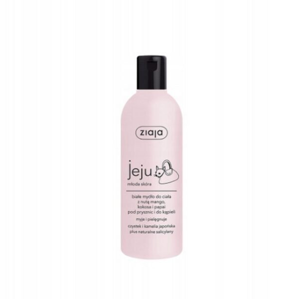 Ziaja,Ziaja, Jeju, White soap for shower and bath,Ziaja, Jeju, Białe mydło pod prysznic i do kąpieli