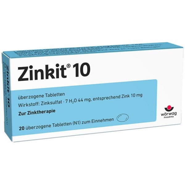 Zinkit 10 Dragees 20 Stk.