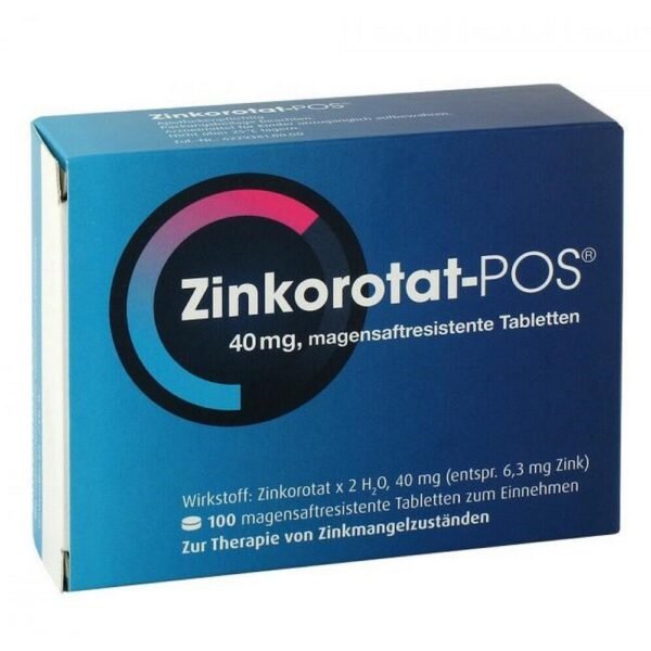 ZINKOROTAT POS gastro-resistant tablets, 100 pcs
