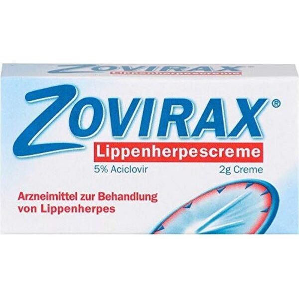 Zovirax cold sore cream, 2g