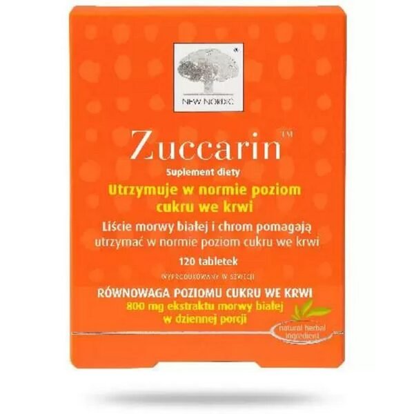 Zuccarin, 120 tablets,Cukaryna, 120 tabletek