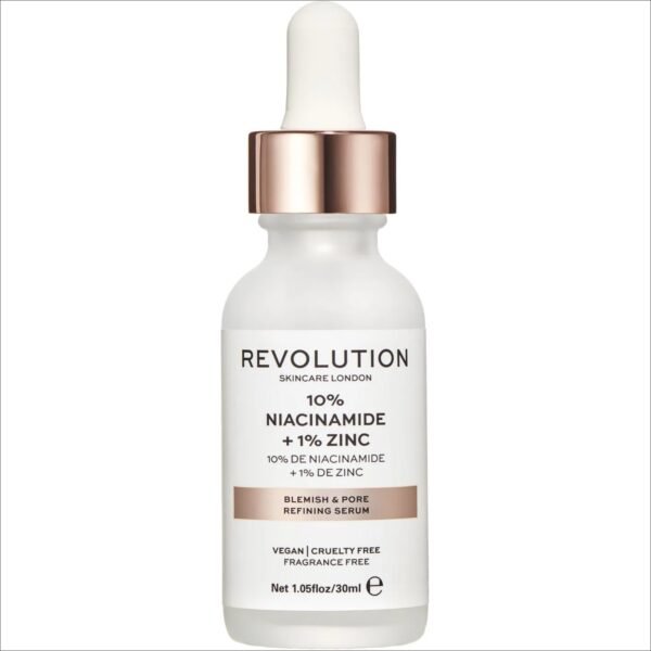 Niacinamide (Vitamin B3) - Makeup Revolution Skincare 10% Niacinamide + 1% Zinc Serum