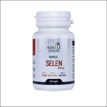 Selenium (200 mcg) - Adelle Davis Selenium 200 mcg x 60 Capsules