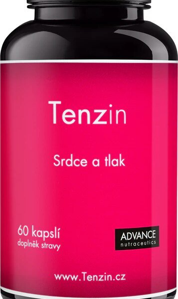 Contains olive leaf extract and hawthorn for cardiovascular support-Advance Tenzin 60 capsules