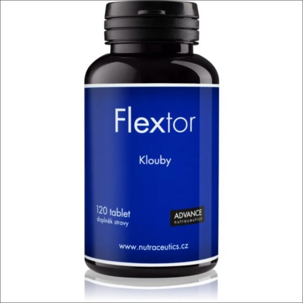 Enriched with glucosamine, chondroitin, MSM, and hyaluronic acid-Flextor 120 tablets