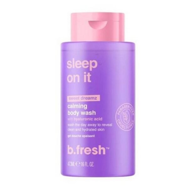 hydrated-B.FRESH SHOWER GEL sleep on it soothing 473ml, balanced-B.FRESH SHOWER GEL sleep on it soothing 473ml , freshness-B.FRESH SHOWER GEL sleep on it soothing 473ml,nourishing-B.FRESH SHOWER GEL sleep on it soothing 473ml