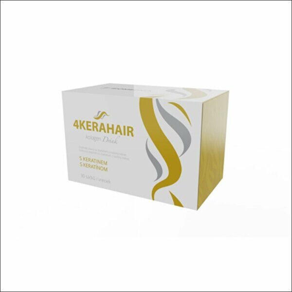 Contains hydrolyzed collagen, keratin, and hyaluronic acid for comprehensive beauty support-Biomedica 4KERAHAIR collagen drink 30 sachets
