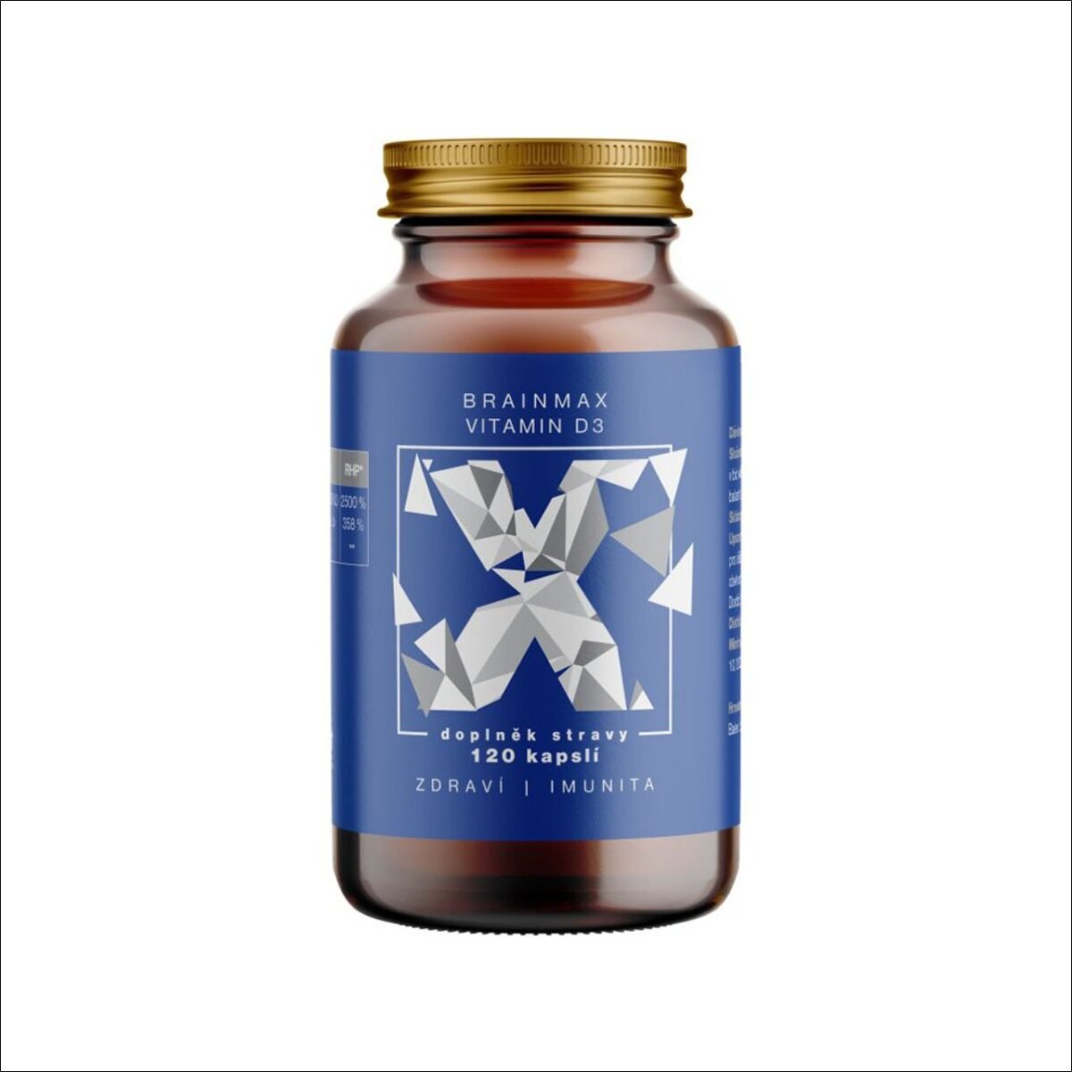 Vitamin D3 (5000 IU) - Votamax BrainMax Vitamin D3 5000 IU 120 Vegetable Capsules