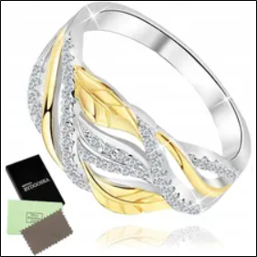 Bydgoszcz Mint Silver Ring Silver 925 Gold Plated;Anillo de Plata de Bydgoszcz Mint Chapado en Oro De Plata 925