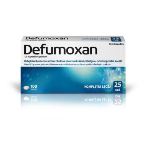 Contains cytisine, a natural alternative to nicotine replacement therapies-DEFUMOXAN POR 1.5MG TBL NOB 100
