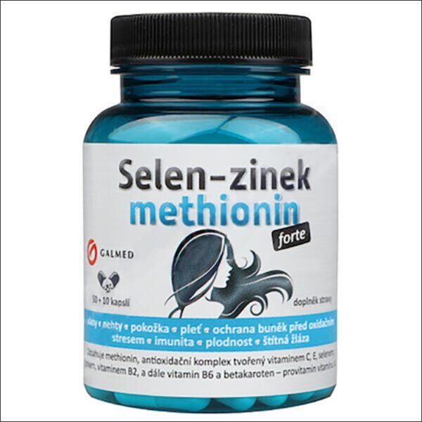 Selenium - Galmed Selenium-Zinc-Methionine Forte 50+10 Tablets