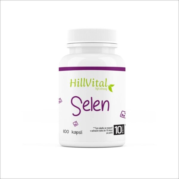 Selenium - HillVital Selenium 100 Capsules