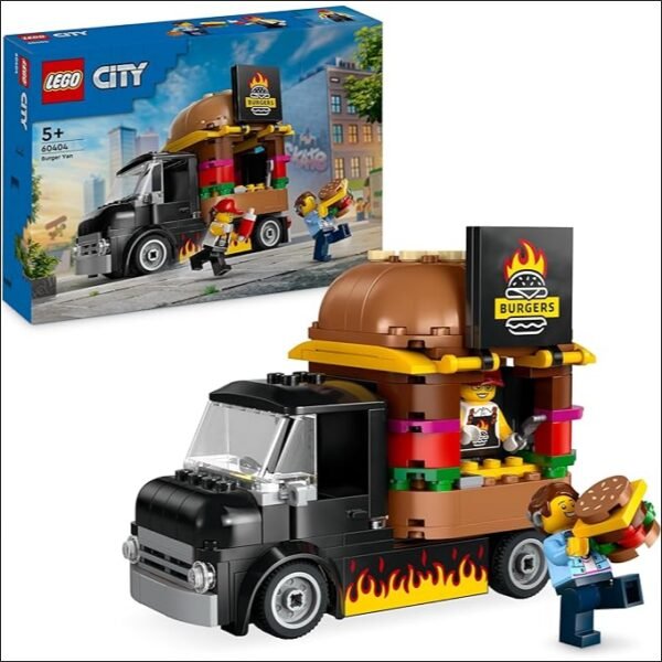 The LEGO City Burger Truck is a fun toy for 5-year-old boys and girls, allowing them to pretend to run their own food truck. It includes a detailed burger truck and mini-figures for imaginative play. A great way to encourage creativity and role-playing!