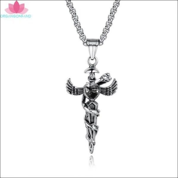 Men's Necklace Jewelry -Men Long Section Necklace Wild Clothing Pendant Gift;Joyería de Collar para Hombre-Collar de Sección Larga para Hombre Regalo Colgante de Ropa Salvaje