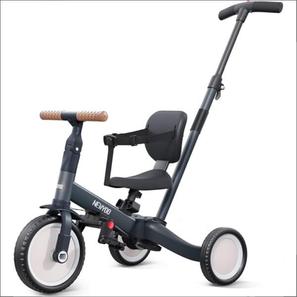 Tricycle Slide Mode, Tricycle Mode, Balance Bike Mode, Sliding Bike Mode and Bike Mode
